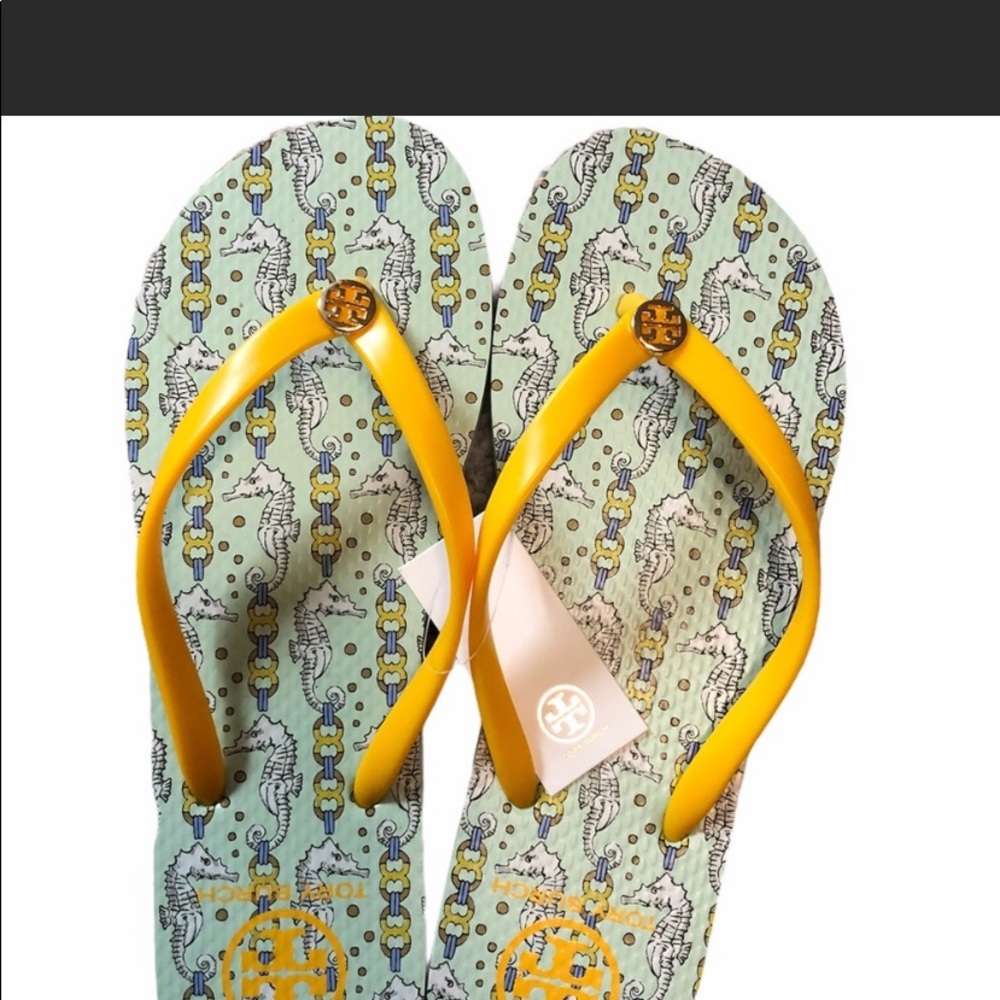 Tory Burch Seahorse Flip Flop